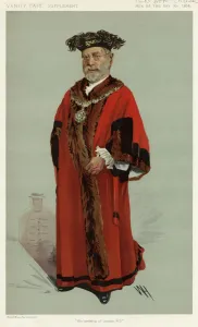 Crosby Prints: Sir Thomas B. Crosby (Mayor of London), Vanity Fair, WH