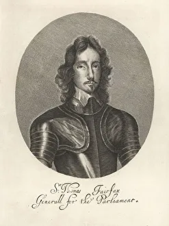 1645 Prints: Sir Thomas Fairfax, Parliamentary General, 1612-1671