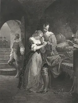 Parting Prints: Sir Walter Raleigh, parting with his wife
