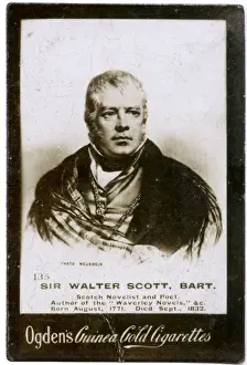 Historian Prints: Sir Walter Scott, Scottish novelist and poet
