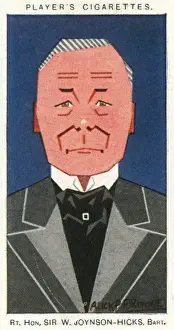 Cubist Prints: Sir William Joynson-Hicks - Conservative Politician