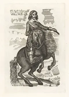 Clarendon Prints: Sir William Waller, English Parliamentarian soldier, c. 1597-166