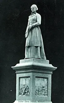 Dora Prints: Sister Dora Statue, Walsall, Warwickshire