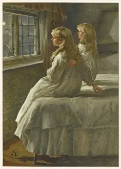 Sisters at Bedtime