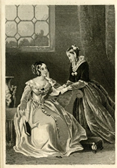 Images Dated 8th August 2017: Two sisters conversing