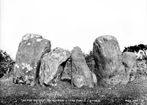 Comber Prints: The Five Sisters, Prehistoric Stone Circle, Comber