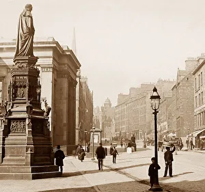Midlothian Prints: Site of Heart of Midlothian, Royal Mile, Edinburgh