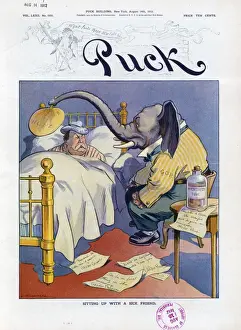 Sitting up with a sick friend