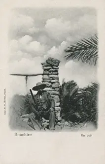 Sitting by a well, Bushehr, Iran