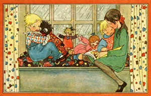 Alcove Gallery: Sitting on the window seat
