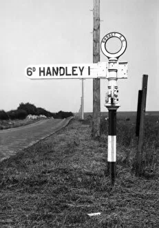 Sign Posts Collection: Sixpenny Village Sign