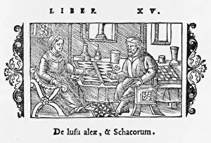 Backgammon Prints: Sixteenth Century Games
