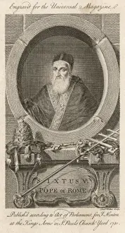 1585 Prints: Sixtus V (Walker)