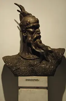 Albanian Prints: Skanderbeg (1405A?i?1468). National hero and a key figure o