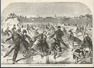 Skating in Central Park