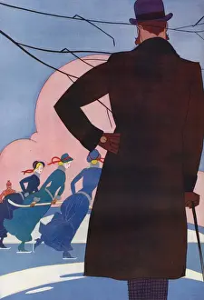 Admiration Prints: Skating with the Gentry by J. S. May