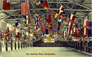Rink Prints: The Skating Rink, Sunderland, County Durham