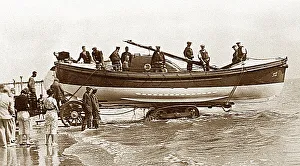 Skegness Prints: Skegness, Lifeboat, Anne Allen 1932