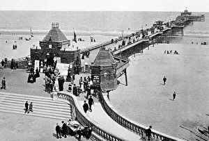 Skegness Prints: Skegness Pier early 1900s