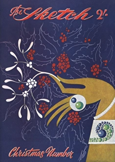 Images Dated 17th April 2012: The Sketch Christmas Number front cover 1940