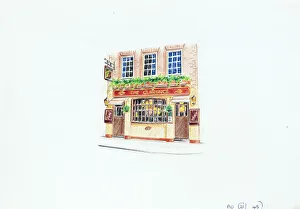 Sketch of Clarence PH, Piccadilly (New), London