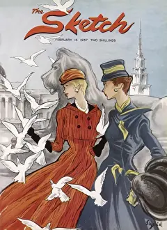 The Sketch front cover, 1957