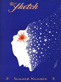The Sketch front cover by Erte