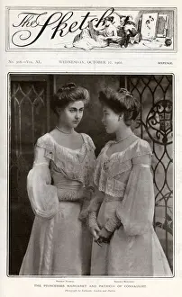 Patricia Prints: Sketch cover - Princesses Margaret & Patricia of Connaught