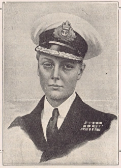Images Dated 29th April 2016: Sketch of David, Prince of Wales, 1921