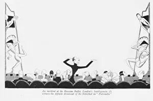 Harriet Gallery: Sketch by Fish showing an incident at the Russian