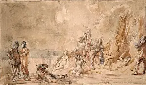 Imaginative Prints: Sketch of an Imaginative Subject. Formerly A Fanciful Subje