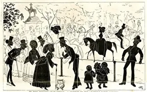 Brunton Prints: A Sketch in Jet at Hyde Park Corner