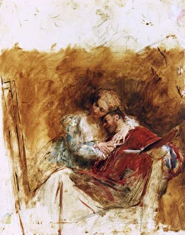 Resting Gallery: Sketch for Le Peintre, by Jean-Louis-Ernest Meissonier
