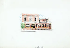 Cornwallis Prints: Sketch of Marquis Cornwallis PH, Shoreditch, London