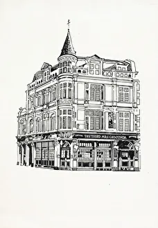 Johns Prints: Sketch of Third Mrs Gioconda PH, St Johns Wood, London
