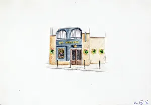 Sketch of Mudlark PH, London Bridge, London