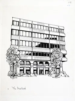 Sketch of Mudlark PH, London Bridge, London