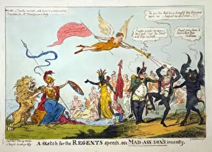 A sketch for the regents speech on Mad-ass-sons insanity