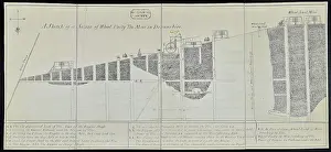 A sketch of a section of Wheal Unity Tin Mine in Devonshire