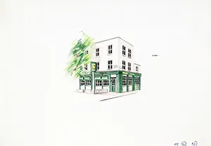 Sketch of Star PH, St Johns Wood, London