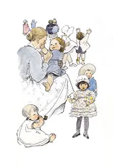 Sketchbook Prints: A Sketchbook - Mothers and Children