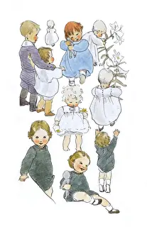 A Sketchbook - Mothers and Children