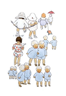 Mother/Children Reading