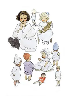 A Sketchbook - Mothers and Children