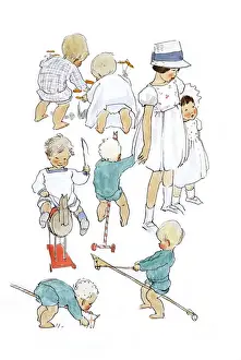 A Sketchbook - Mothers and Children