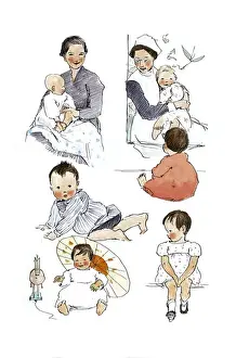 A Sketchbook - Mothers and Children
