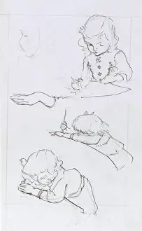 A Sketchbook - Mothers and Children