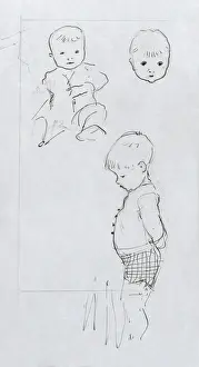 A Sketchbook - Mothers and Children