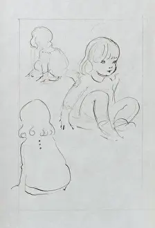 A Sketchbook - Mothers and Children
