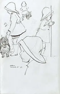 A Sketchbook - Mothers and Children